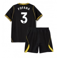 Chelsea Wesley Fofana #3 Bortatröja Barn 2026-27 Kortärmad (+ Korta byxor)
